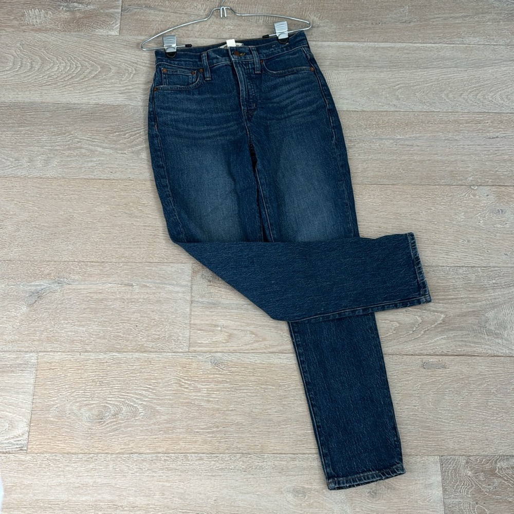 New Madewell “The Perfect Vintage Jean” high waist straight leg jeans Size 26